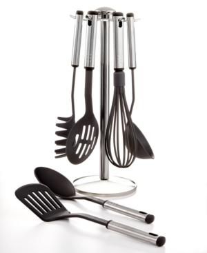 Gifts for men - Tools of the Trade Basics 7 Piece Kitchen Utensil Set with Stand.jpg